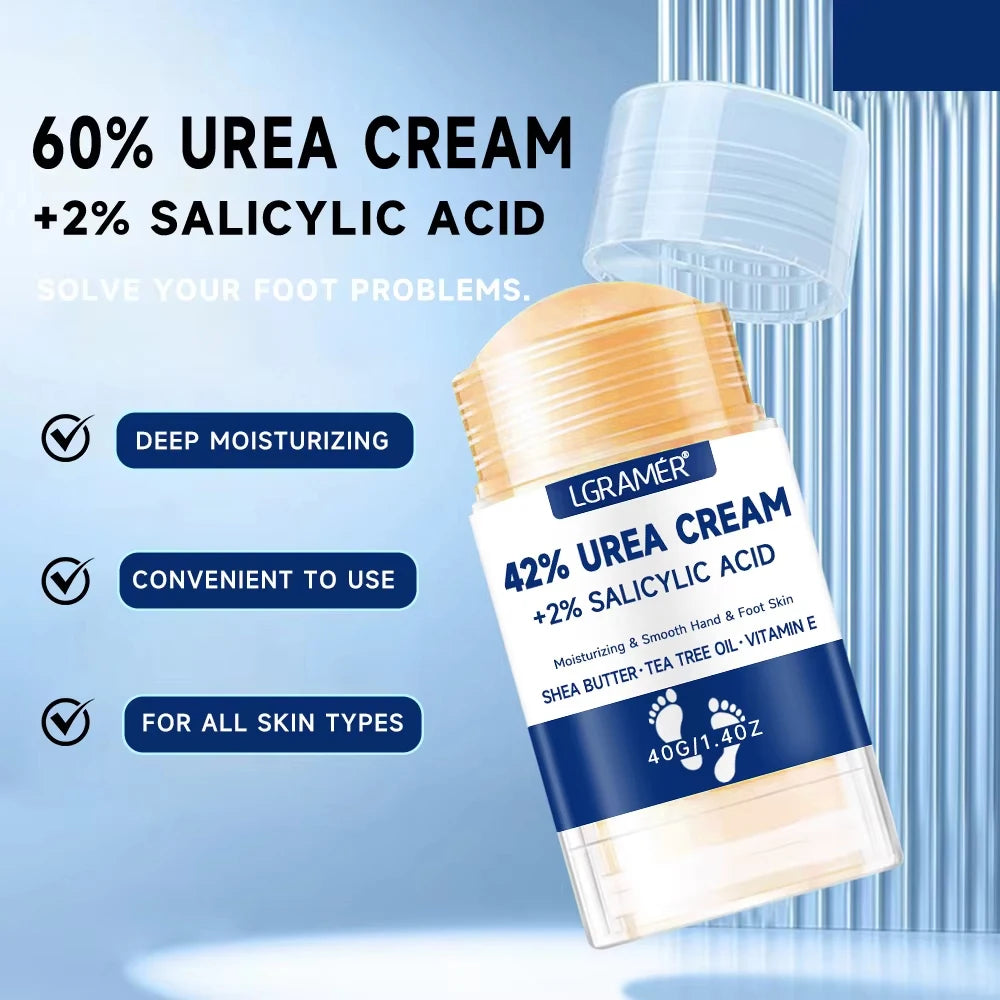 Crema de Urea 42% + Ácido Salicílico – Hidratante Intensiva Pies y Manos
