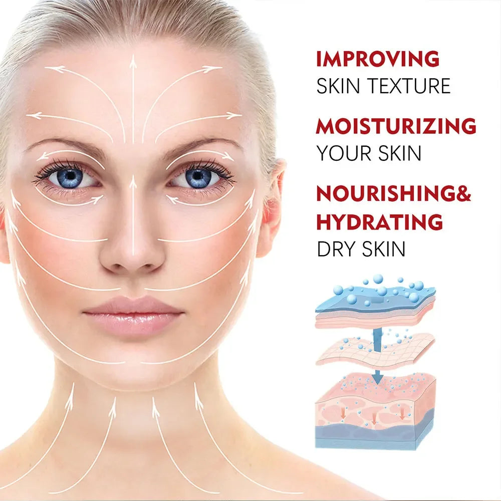 Crema Facial Hidratante con Retinol y Vitamina C – Antiarrugas Reafirmante