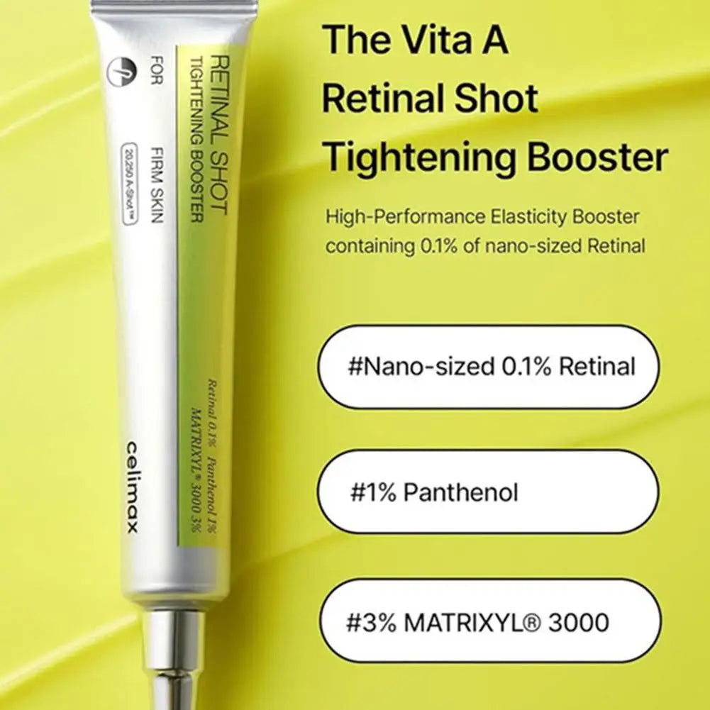 Booster Retinal Celimax 0.1% – Antiedad, Tensor y Minimiza Poros 15ml - Hot Original Celimax Korea