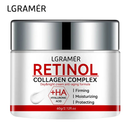 Crema Facial Hidratante con Retinol y Vitamina C – Antiarrugas Reafirmante